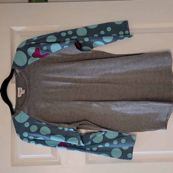 Lularoe Minnie Mouse baseball shirt - Picture 1 of 4